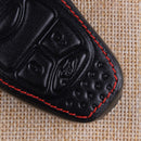 Remote Leather Key Cover Case fit for Jeep Compass Patriot Wrangler Liberty