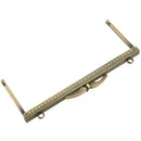 Metal Frame Kiss Clasp Arch For Purse Bag Bronze 19cm x 8.5cm K8O8
