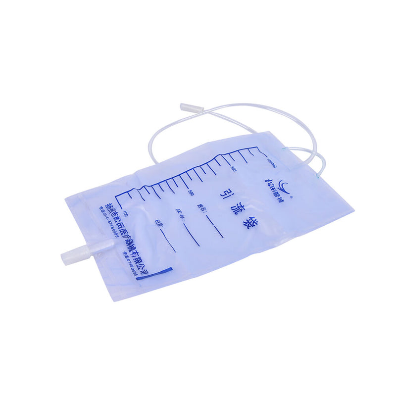 5Pcs Medical Disposable Urine Bag Male Drainage Bag 1000ML Urine Collector â„–[