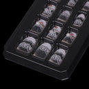 24Pcs Acrylic design french nail full cover nail tips false art crystal diamon,a