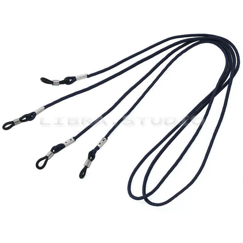 2x Glasses Strap Neck Cord Adjustable Sunglasses Eyeglasses-String Lanyard Hold