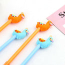 1Pc Cute Colorful Gel Pen Animal Black Colored Pen School Office Sup Gw
