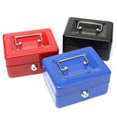 Lockable Cash Coin Money Storage Safe Security Box Holder Suitcase With Loc