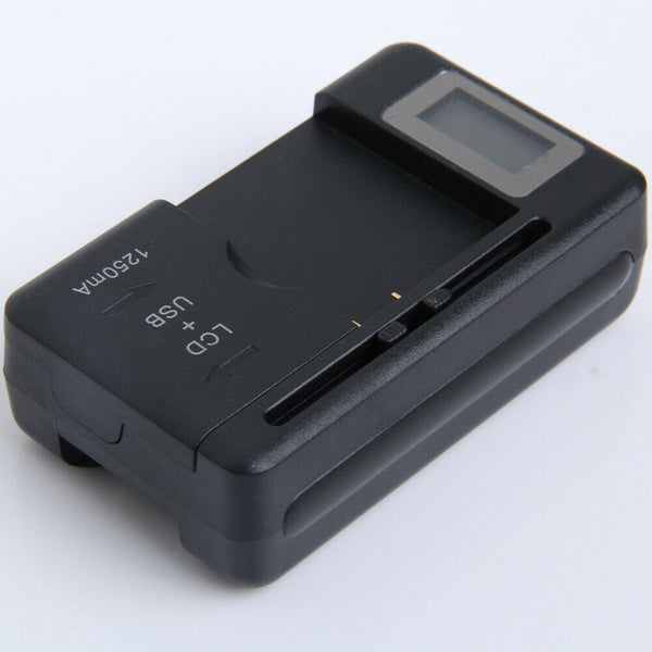 Universal LCD USB Charging Dock US Plug Battery Charger for Cell Phones #gib