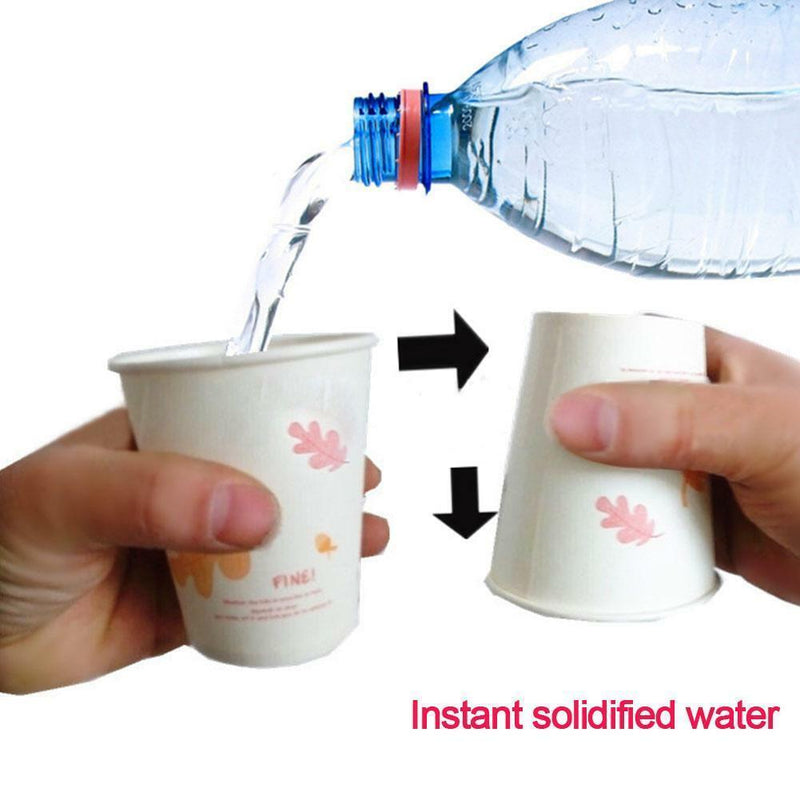 1Pc Magic Powder Solidification Slush Powder Closeup Magic Tricks Supply Nice