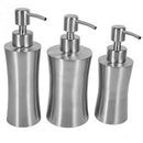304 Stainless Steel Liquid Soap Dispenser Bathroom Shower Pump Lotion Dispe M8H8