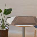 1 x Placemat Place Mat Table Mat Washable 45x30cm, Brown