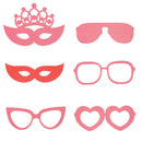 20pcs Hawaii Beach Seaside Babyshower Girl Pink Photo Booth Props Flamingo