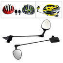 Rotatable Bike Rear View Helmet Mirror Safety Bicycle Cycle Rearview Mirror