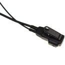 2Pcs Mic Air Tube Interphone Earpiece Headset K Shape For Baofeng BF 888S