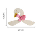 Wooden Wall Swan Hangers Racks Of Children'S Clothing In Children'S Room De