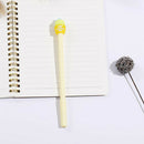 2 Pcs 0.38Mm Learning Stationery Cartoon Cute Cake Gel Pen Student Pen Blac O3V2