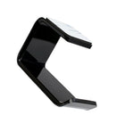 Durable Under Desk Wall Mounted Acrylic Headphone Bracket Hook Sticky Stand