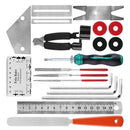 Portable Stainless Steel Guitar Cleaning and Maintenance tool set Newest Useful