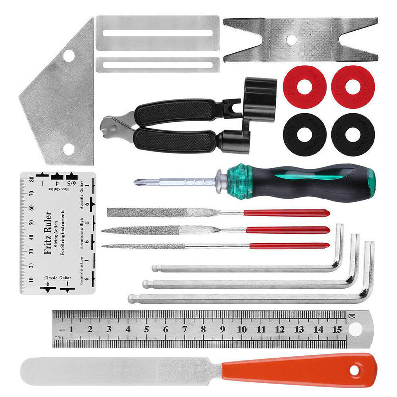 Portable Stainless Steel Guitar Cleaning and Maintenance tool set Newest Useful