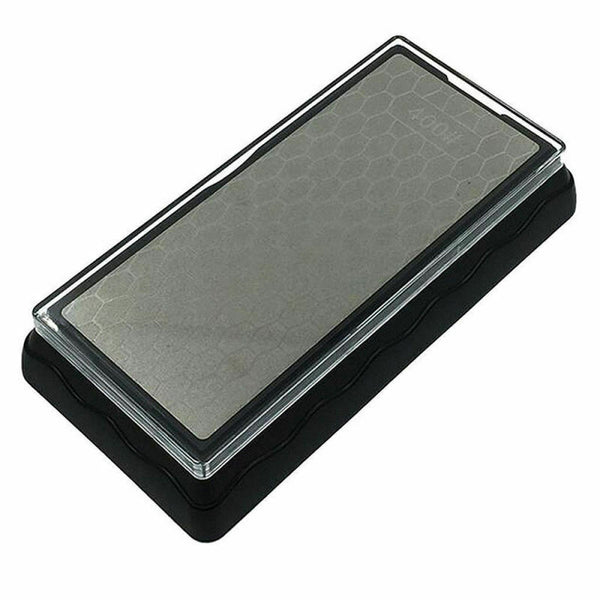 1* New Diamond Coated Plate Sharpener Whetstone Sharpening Stone 400/1000# Grits
