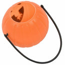 Pumpkin Candy Holder 12 Mini Trick-or-treat Halloween Candy Bucket:Orange
