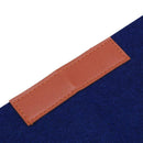 Office Computer Desk Mat Modern Table Wool Felt Laptop Desk Mat(Navy Blue)