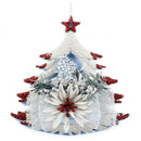 White Christmas Home Door Window Ornaments Christmas Decoration Xmas Tree H D6N8