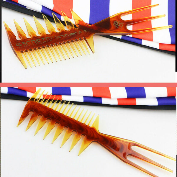 Oil Head Comb Three-sided Fish Insert Combs Bottom Fork Comb Plate Brush A#S