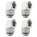 4Pcs G1/4'' 360 Rotary Multi-Link Adapter Fitting For Water Cooling System
