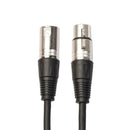 3 Pin XLR Microphone Cable Male To Female Balanced Patch Lead Mic