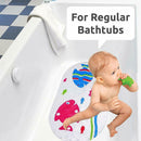 Baby Bathtub Bath Mat Non Slip for Tub Kids Anti Bacterial,Phthalate Free,L