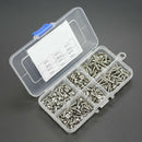 300pcs M3 Stainless Steel 304 DIN7991 Countersunk Head Hexagon Screw Set ALE