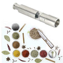 Stainless Steel Thumb Push Salt Pepper Grinder Spice Muller Kitchen Sa U4P2 K7D4