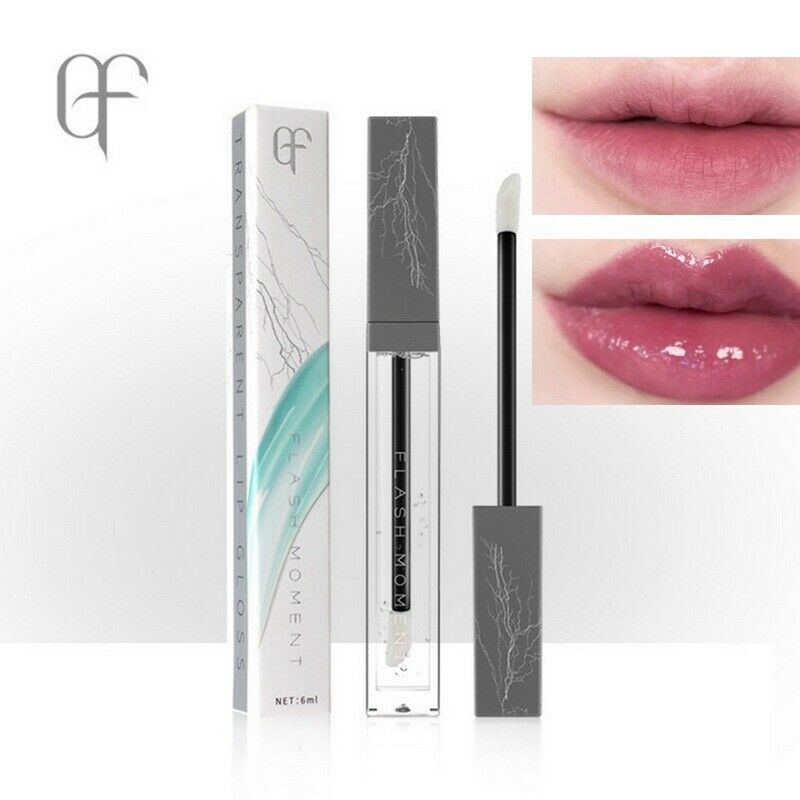 Flash Moment Natural Moisturizing Lip Balm Gel Long Lasting Lip Gloss Trans K5Y9