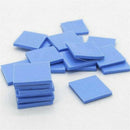 100pcs Thermal Pad GPU CPU Heatsink Cooling Conductive Silicone Pads 10x10x1mm