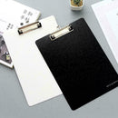 A4 Clipboard Board Clip Fold Writing Office Document Holder Pad Hard Filing F9O1