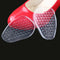 1 Pair Transparent Silicone Gel Cushion Insoles Massage Insert Half Size Pads Hn