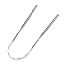1 Pc Stainless Steel Tongue Cleaner Scraper Oral Care Bad Breath Sweeper ToolLJ