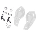 Motorcycle ATV 22mm Handlebar Hand Guard Protector Wind Shield White