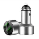 For Smart Mobile Cell Phone Dual USB Cigarette Lighter Adapter Car Fast Charger