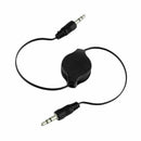 Retractable Double End 3.5mm Jack Male Audio Aux Cable MP3 For Car w* Hot. T5E5