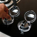 Clear View Stove & Oven Knob Covers- New Care Baby Child Safety & Kitchen T P8T6