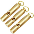 Multifunction Tool Outdoor Emergency Survival Camping Whistle dB Brass Gift