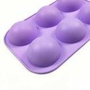 6-cavity Food Grade Silicone Mold for Chocolate Mousse Cookie