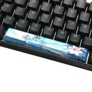 6.25U Novelty Keycap Five-Sided Dyesub Lotus Pond Fly Space Bar