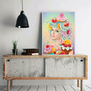 5D DIY Special Shaped Diamond Painting Art Women Cross Stitch (Beauty02)