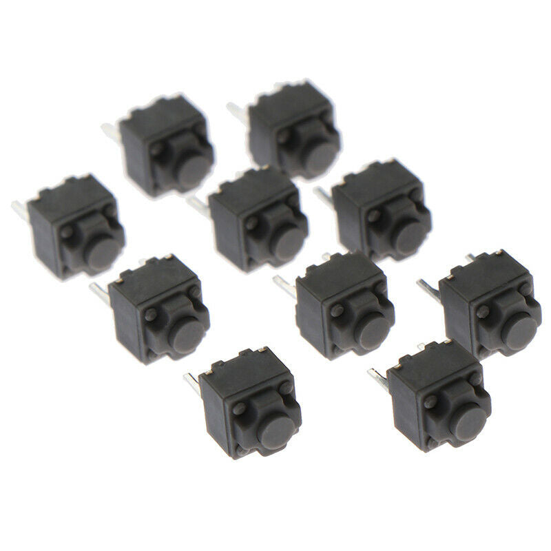10Pc Mute Button 6*6*7.3 Silent Switch Wireless Mouse Wired Mouse Micro Swit Hn