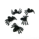 20pcs Halloween Mini Plastic Black Luminous Spider Prank Joking Birthday To V1R3