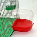 Clean Parrot Bird Bathtub Box Bird Bath Shower Standing Wash Box Hanging Ca M0Y6