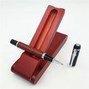 Wood Pen Set Wooden Stationery Students Business Office 0.7mm Signing Pens