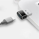 External To Type C Female OTG Connector Adapter USB 2.0 Male USB C Cable Mini
