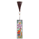 DIY Special Shaped Diamond Painting House Leather Bookmark Tassel Marker