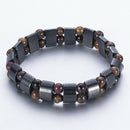 Magnetic Hematite Stretch Bracelet Bangle Chain Pain Relief Energy Powerful New