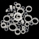 23pcs Luminous Fishing Rod Guide Line Ring Tips Guides Eye Rings Kit,23 Size